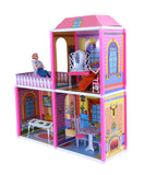 My Pretty Doll House | Girls Role Playset | Pretend Play | Doll House with Furniture | Dollhouse Accessories | Imaginative Play | Playhouse | For Kids Age 3+ years