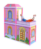 My Pretty Doll House | Girls Role Playset | Pretend Play | Doll House with Furniture | Dollhouse Accessories | Imaginative Play | Playhouse | For Kids Age 3+ years
