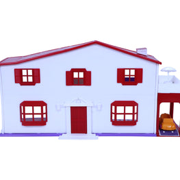 My Deluxe Doll House - 50 pcs | Girls Role Playset | Pretend Play | Doll House with Furniture | Dollhouse Accessories | Imaginative Play | Playhouse | For Kids Age 3+ years