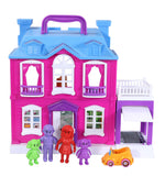 Dream Palace Doll House - 40 pcs | Girls Role Playset | Pretend Play | Doll House with Furniture | Dollhouse Accessories | Imaginative Play | Playhouse | For Kids Age 3+ years