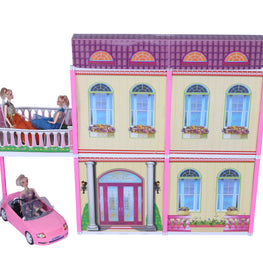My Splendid Doll House | Girls Role Playset | Pretend Play | Doll House with Furniture | Dollhouse Accessories | Imaginative Play | Playhouse | For Kids Age 3+ years
