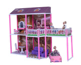 My Splendid Doll House | Girls Role Playset | Pretend Play | Doll House with Furniture | Dollhouse Accessories | Imaginative Play | Playhouse | For Kids Age 3+ years