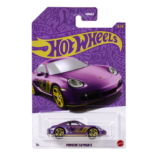 57th Anniversary Pearl & Chrome 2025 Porsche Cayman S Diecast Car