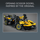 Technic Bugatti Bolide Racing Car Model Building Kit For Ages 9+