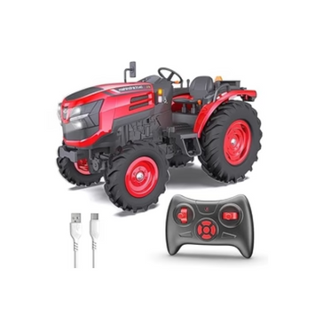 Mahindra Remote Control Tractor Toy (Red)