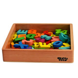 Wooden Sand Tray for Writing Letters & Numbers - Montessori Toys for Kids