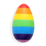 Rainbow Wooden Egg Shaker - Rattle Toy for New Born Babies & Toddlers