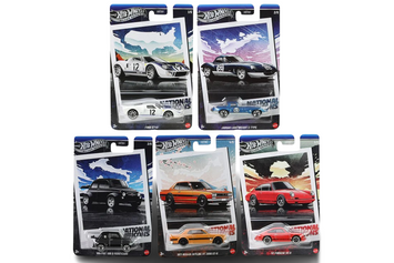 2025 Retro Racing Club Silver Celebration Series 1:64 Scale - Set Of 5 Cars