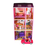 Super Star Dream Doll House | Girls Role Playset | Pretend Play | Doll House with Furniture | Dollhouse Accessories | Imaginative Play | Playhouse | For Kids Age 3+ years