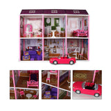 Super Star Dream Doll House | Girls Role Playset | Pretend Play | Doll House with Furniture | Dollhouse Accessories | Imaginative Play | Playhouse | For Kids Age 3+ years