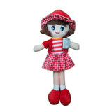 Winky Rag Doll Plush Soft Toy Wearing Pink Dress for Ages 3 Years and Up, 40cm