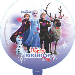 Disney Frozen Transparent Balloon, Pack of 1