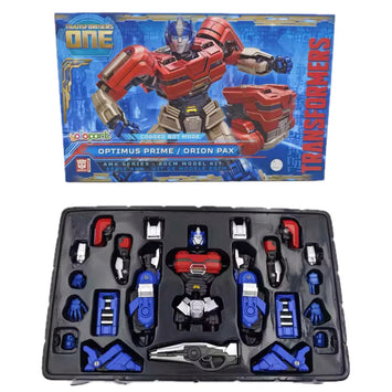 Transformers ONE Optimus Prime Cogged Bot Mode Action Figure Kit For Kids and Collectors