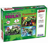 Frank Marvel Avengers - The Incredible Hulk! 3 in 1 Jigsaw Puzzles