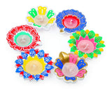 Handycrafts - Flower Candle Lamps - Art & Craft Decorating Kit for Ages 5+