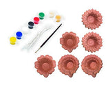 Handycrafts - Flower Candle Lamps - Art & Craft Decorating Kit for Ages 5+