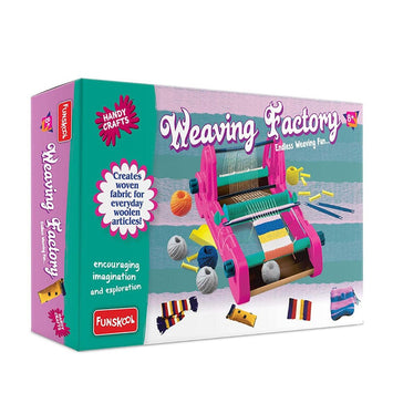 Handycrafts Weaving Factory - Portable Weaving Machine for Ages 8 Years and Up