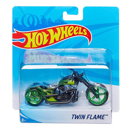 Street Power Twin Flame Large-Scale Motorcycles