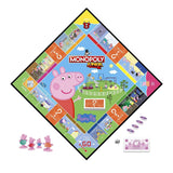 Monopoly Junior: Pig Edition Board Game for 2-4 Players, for Kids Ages 5 and Up