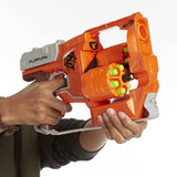 Zombie Strike FlipFury Blaster 2 Flipping 6-Dart Drums ,12 Nerf Zombie Strike Elite Darts