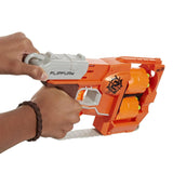 Zombie Strike FlipFury Blaster 2 Flipping 6-Dart Drums ,12 Nerf Zombie Strike Elite Darts