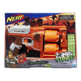 Zombie Strike FlipFury Blaster 2 Flipping 6-Dart Drums ,12 Nerf Zombie Strike Elite Darts