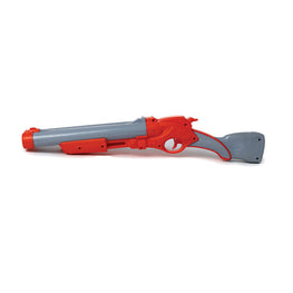 Chhota Bheem Double Barrel Shotgun | Foam Blaster Gun | Safe & Long Range | Lock & Load Pump Action | Toy Shotgun | Dart Shooter | Target Shooting Gun | For Kids, Teens, Adults