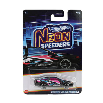 Neon Speeder 2025 Edition 1:64 Scale Toyota AE-86 Corolla Die-Cast Vehicles For Ages 3+