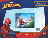 Marvel Spider Man Happy Birthday Foil Backdrop, Pack of 1
