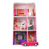 Super Star Dream Doll House | Girls Role Playset | Pretend Play | Doll House with Furniture | Dollhouse Accessories | Imaginative Play | Playhouse | For Kids Age 3+ years